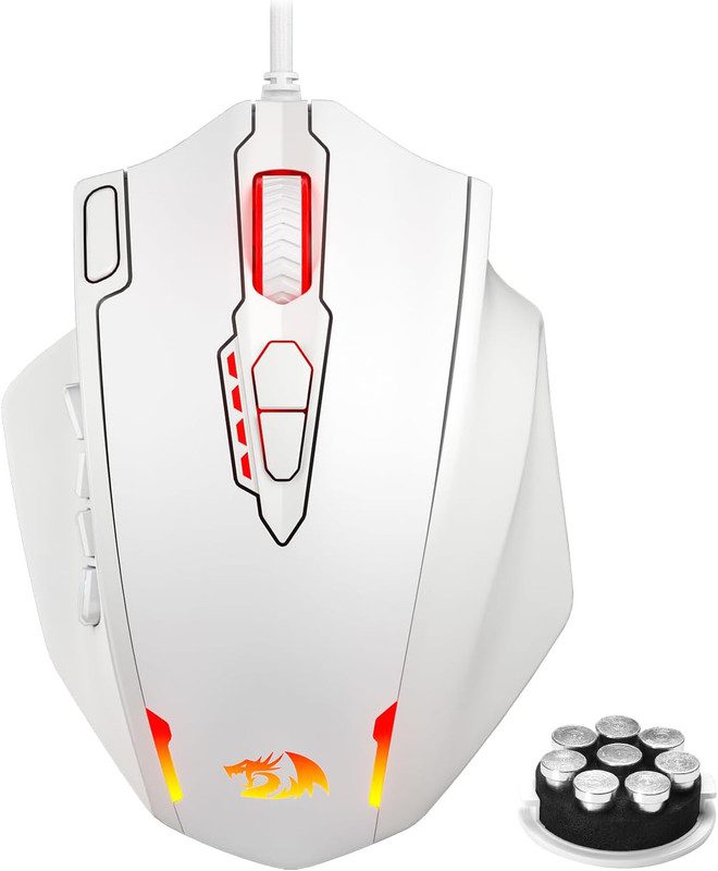 mouse gamer redragon rgb 18 botones impact m908 mouse gamer redragon rgb 18 botones impact m908