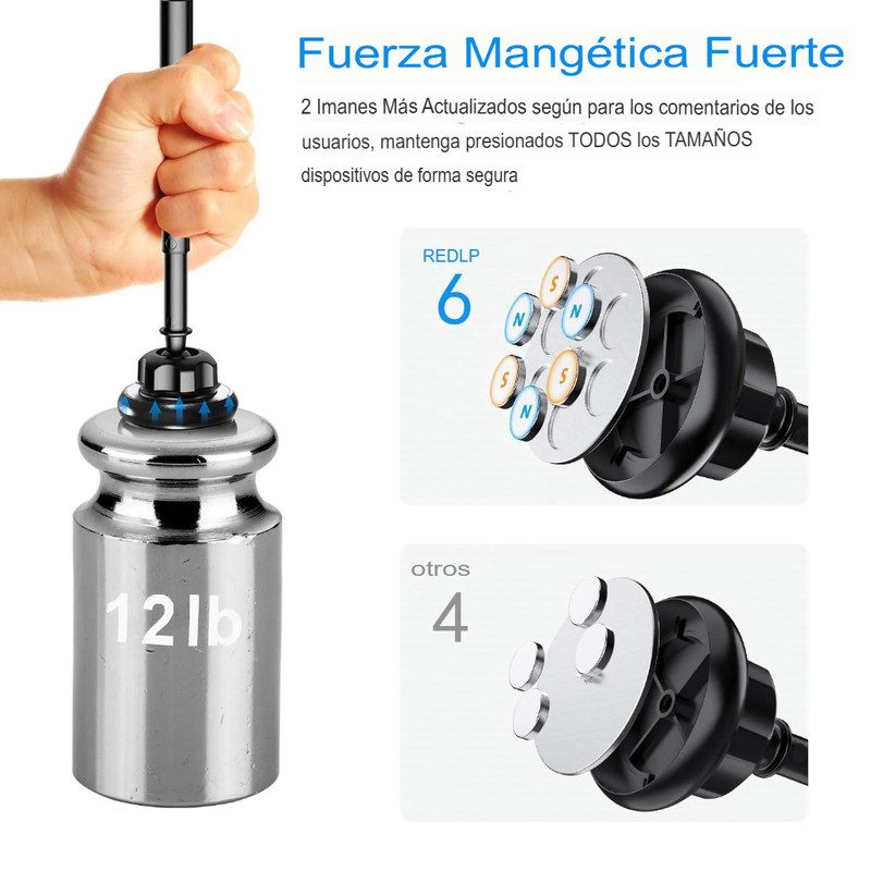 soporte celular carro chupa tablero vidrio brazo ajustable soporte celular carro chupa tablero vidrio brazo ajustable