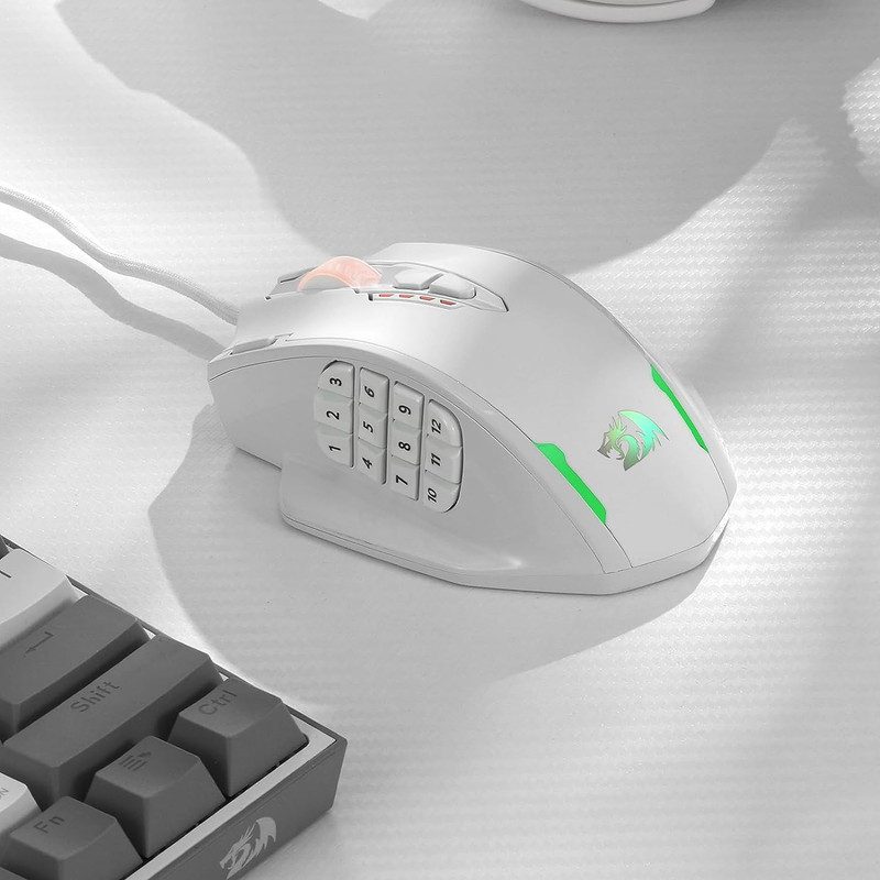 mouse gamer redragon rgb 18 botones impact m908 mouse gamer redragon rgb 18 botones impact m908