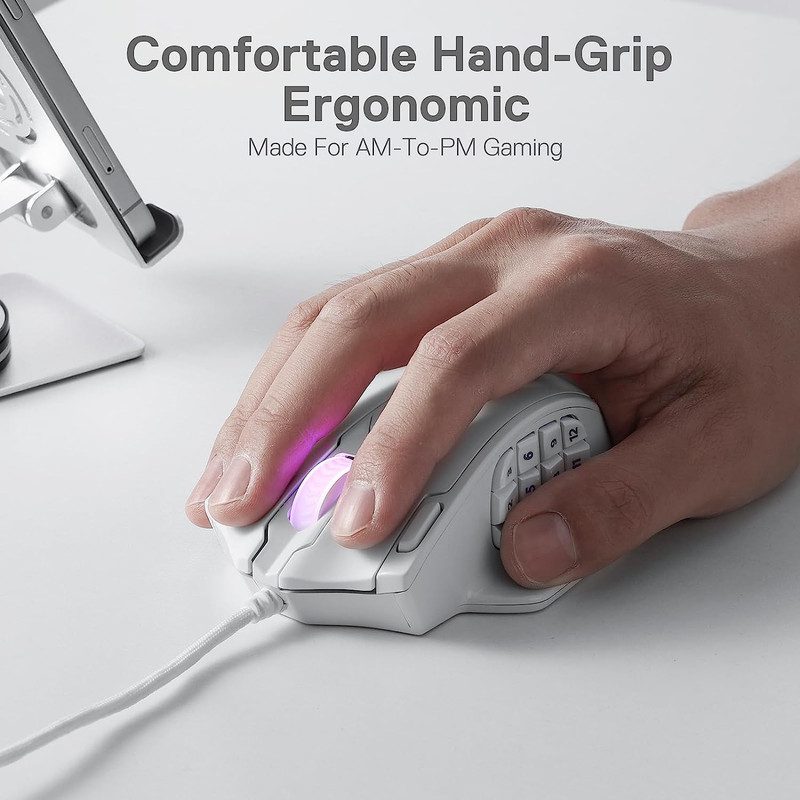 mouse gamer redragon rgb 18 botones impact m908 mouse gamer redragon rgb 18 botones impact m908