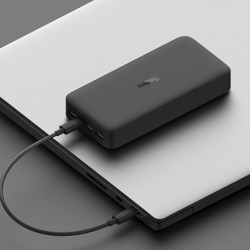 xiaomi redmi power bank 20000 mah 18w carga rapida dual usb xiaomi redmi power bank 20000 mah 18w carga rapida dual usb