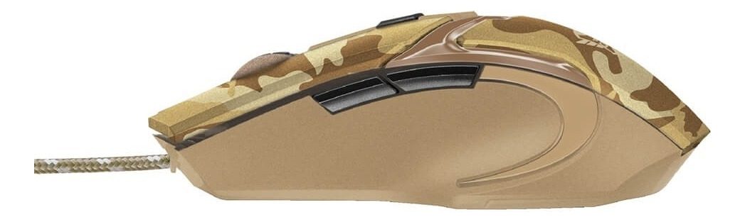 mouse gamer trust gxt 101d gav desert camo alambrico usb mouse gamer trust gxt 101d gav desert camo alambrico usb