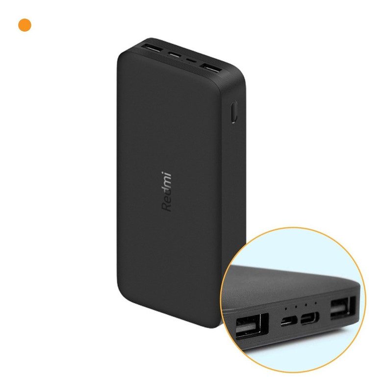 xiaomi redmi power bank 20000 mah 18w carga rapida dual usb xiaomi redmi power bank 20000 mah 18w carga rapida dual usb