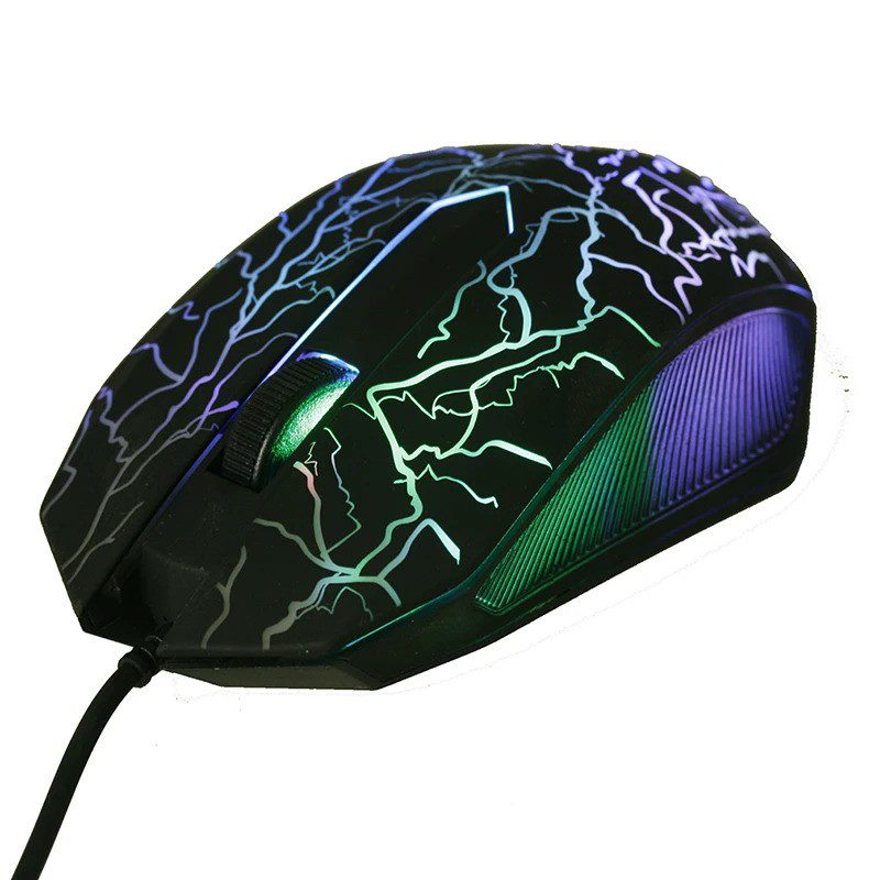 mouse gamer usb de juego luz multicolor rgb barato negro mouse gamer usb de juego luz multicolor rgb barato negro