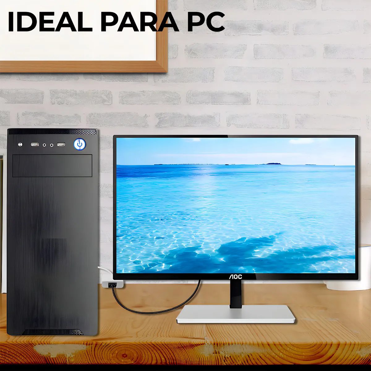 cable adaptador convertidor display port a hdmi hembra pc tv cable adaptador convertidor display port a hdmi hembra pc tv