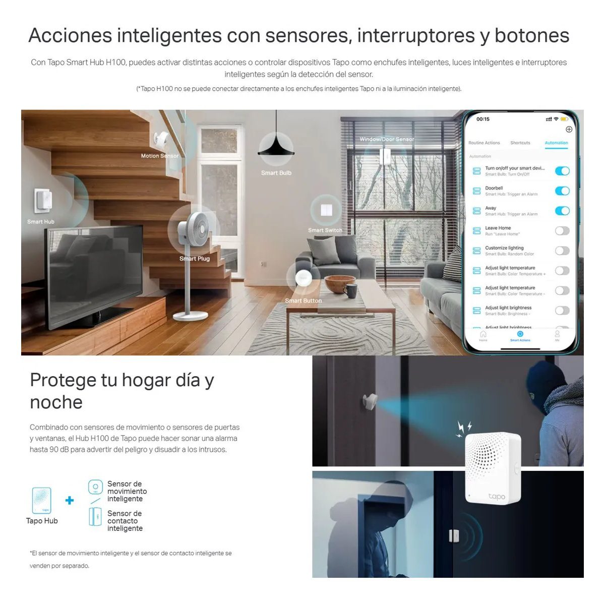 hub inteligente tp link tapo h100 con timbre incorporado hub inteligente tp link tapo h100 con timbre incorporado