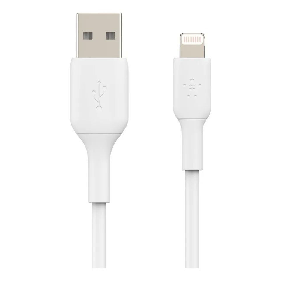 cable usb a a lightning 1m blanco belkin para iphone ipad cable usb a a lightning 1m blanco belkin para iphone ipad